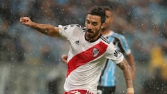 Scocco sufre una contractura muscular en gemelo derecho