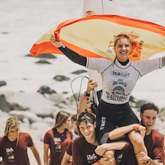 Sol Borelli y Dylan Donegan, campeones del mundo júnior ISA de surf