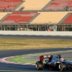 Haas compartió 'filming day' con Ferrari en Barcelona