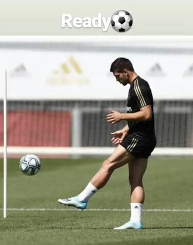 Jovic ya está recuperado de la lesión sufrida ante el Atlético