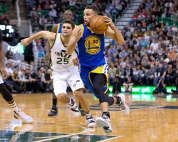 Stephen Curry y Raúl Neto.