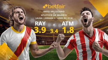 Rayo Vallecano vs. Atlético de Madrid: horario, TV, estadísticas, clasificación y pronósticos