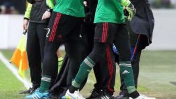 Diego López fue expulsado tras un grave error.