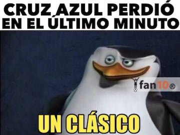 Cruz Azul perdió otra vez en Liga MX y no tardaron los memes