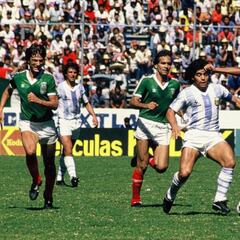 La vez que México enfrentó a la Argentina de Maradona
