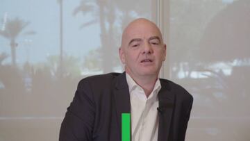 Infantino y su polémico discurso: "Menos en la Premier, sabes el campeón antes de que comience"