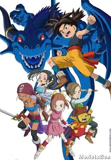 Primera imagen del anime de Blue Dragon