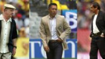 Lapuente y Díaz no tuvieron buenos números al frente del América en el Estadio Azteca, situación que actualmente padece Ambriz.