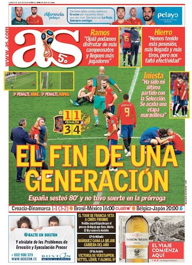 Partidos del Mundial de fútbol 2018 hoy, lunes 2 de julio