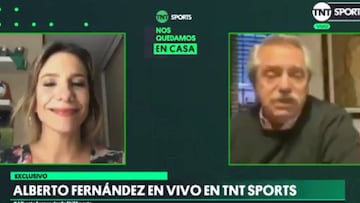 Alberto Fernández, en una entrevista para TNT Sports, se mojó en los temas más variopintos de la actualidad futbolística y entró en el gran debate nacional.