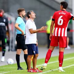 Valverde: “Por momentos, el equipo estuvo muy bien”