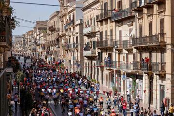 La segunda etapa del Giro de Italia 2020 ha tenido recorrido de 149 kilómetros entre Alcamo y Agrigento.

