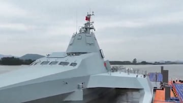 China adquiere un trimarán de combate y avisa a EEUU: lo usará si interviene en Taiwán
