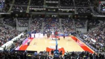 <b>RESPALDO BLANCO. </b>Gran entrada en el Madrid-Siena de este año.