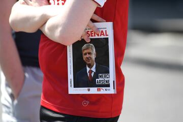 El Emirates recibe a Wenger tras el anuncio de su marcha