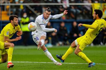 Gareth Bale, en el partido ante el Villarreal.