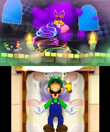 Captura de pantalla - Mario &amp; Luigi: Dream Team Bros. (3DS)