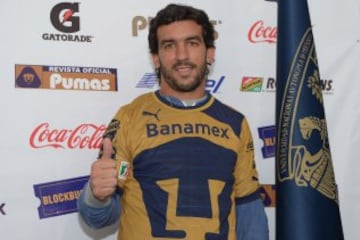 Jugó con Pumas del Clausura 2013 al Apertura 2013