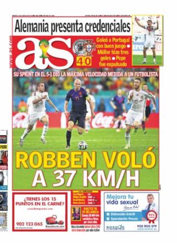 Las portadas de AS de junio