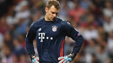 Neuer, fuera de la lista alemana