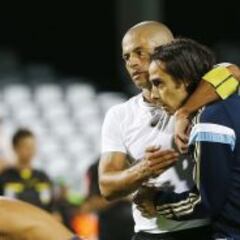 Valdivia se resiente y es duda para partido clave de Palmeiras