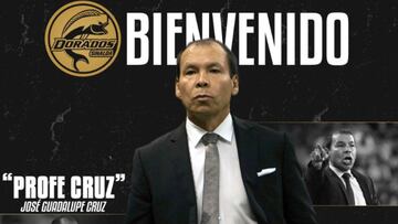 Jos&eacute; Guadalupe Cruz, nuevo t&eacute;cnico de Dorados.