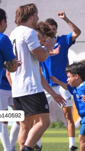 ‘Abelito’ rompió a Aldo de Nigris en amistoso de futbol