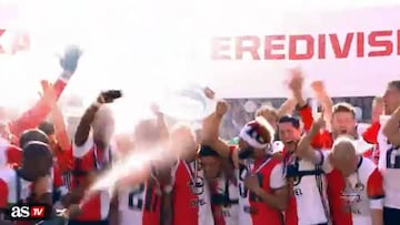 Feyenoord lift Eredivisie trophy
