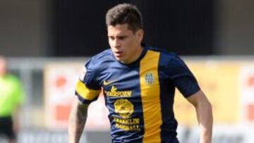 Iturbe, con el Verona.