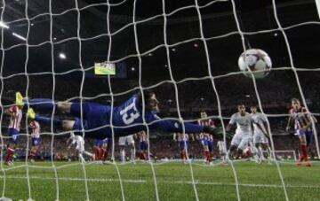 24/05/2014. Champions League final in Lisbon. Sergio Ramos pulls Madrid level in the 92nd minute and "Los Blancos" eventually win 4-1 AET.