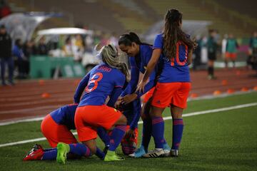 Final del fútbol femenino en los Juegos Panamericanos de Lima.