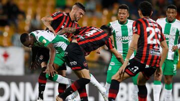 Atlético Nacional enfrentó a Patronato por la última fecha del Grupo H de la Copa Libertadores.