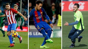 Lesionados y sancionados de la jornada 32 de Liga Santander