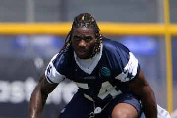 Dallas Cowboys - Jaylon Smith: La gran duda, un año más, será saber cuando y enque condiciones volverá a jugar Jaylon Smith al football. Parace que su recuperación va por buen camino, pero tiene que demostrarlo en el emparrillado. 