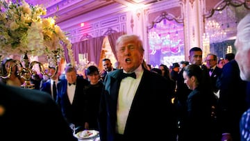“I’m back,” says Donald Trump as he returns to Facebook