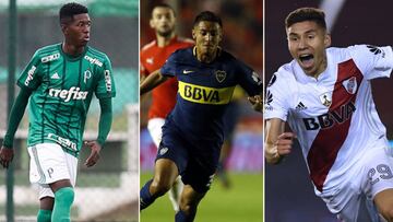 Barça to scout Libertadores trio Vitao, Almendra and Montiel