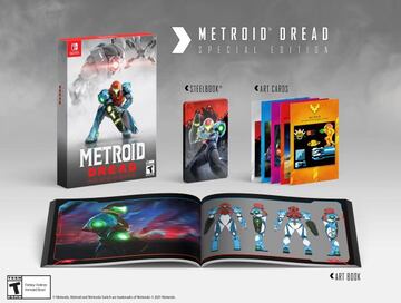 Edición especial de Metroid Dread.
