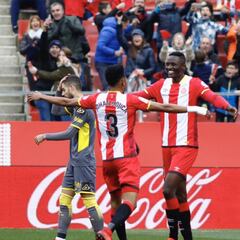 Girona 6 - Las Palmas 0: Resumen, goles y resultado