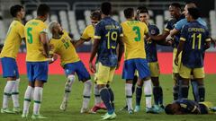 Brasil 2 - 1 Colombia: Resultado, resumen y goles