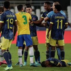 Brasil 2 - 1 Colombia: Resultado, resumen y goles