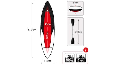 Este kayak hinchable para dos personas es resistente, ligero y estable (y arrasa en Amazon)