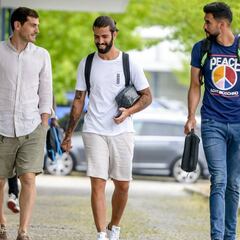 Casillas vuelve al grupo tras sufrir un infarto de miocardio