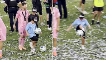 Mateo Messi leaves fans speechless with mind-blowing tricks after Inter Miami’s MLS win