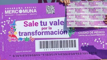 Los beneficiarios de los Vales Mercomuna en CDMX reciben mil pesos, aquí te decimos en qué comercios canjearlos.