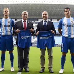 La Diputación dará al Málaga 150.000 euros por llevar su marca en el pantalón