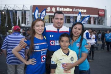 El color del Clásico Joven desde el Estadio Azteca