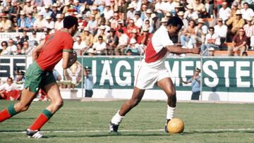 El primer tanto de aquel Mundial en el Nou Camp de León llegó después del 0-0 inaugural entre México y la URSS.