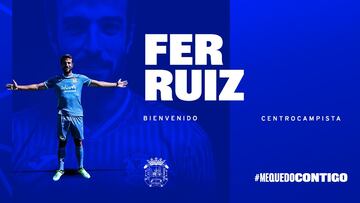 Fer Ruiz se convierte en el primer ¡®fichaje¡¯ del Fuenlabrada para la temporada 2022-23