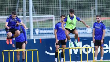 Entrenamiento de esta mañana en Tajonar.