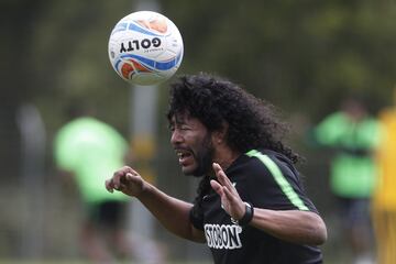 Atlético Nacional realizó su último entrenamiento antes de enfrentar a Leones en el partido de ida por las semifinales de la Copa Águila 2018.